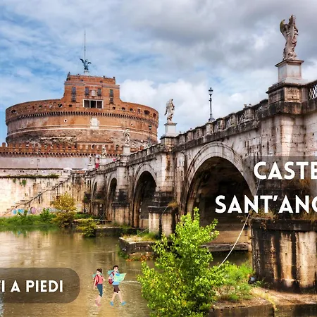 Apartment Marcantonio Colonna - Loft X5 Persone, Wi-fi, Aria Condizionata Nelle Camere, Parcheggio Privato, Metro A Lepanto 800mt Da Vaticano Rome