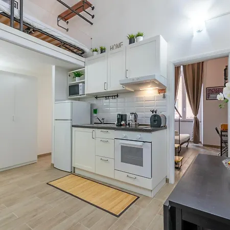 Apartment Marcantonio Colonna - Loft X5 Persone, Wi-fi, Aria Condizionata Nelle Camere, Parcheggio Privato, Metro A Lepanto 800mt Da Vaticano *