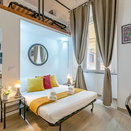 公寓 Marcantonio Colonna - Loft X5 Persone, Wi-fi, Aria Condizionata Nelle Camere, Parcheggio Privato, Metro A Lepanto 800mt Da Vaticano *