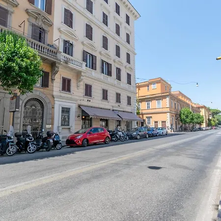 公寓 Marcantonio Colonna - Loft X5 Persone, Wi-fi, Aria Condizionata Nelle Camere, Parcheggio Privato, Metro A Lepanto 800mt Da Vaticano