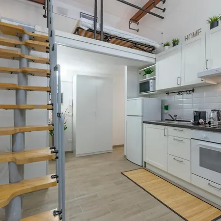 公寓 Marcantonio Colonna - Loft X5 Persone, Wi-fi, Aria Condizionata Nelle Camere, Parcheggio Privato, Metro A Lepanto 800mt Da Vaticano *